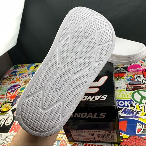 Fila Drifter Lux Clear Slides Size 10 Women's - Picture 8 of 11